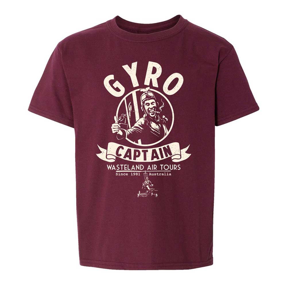 Kids T-Shirt - 2GG2RMSC - Maroon - 14