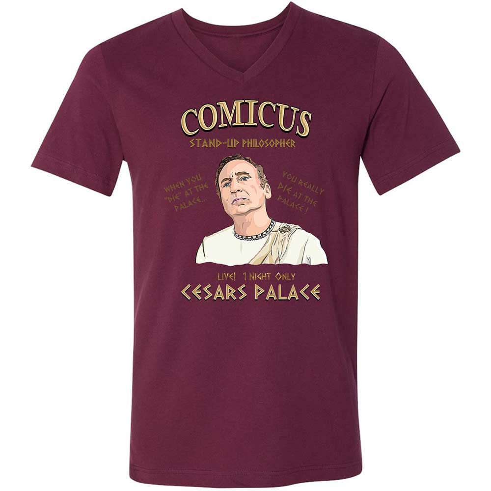 Comicus- Stand-up Philosopher - Maroon - 14
