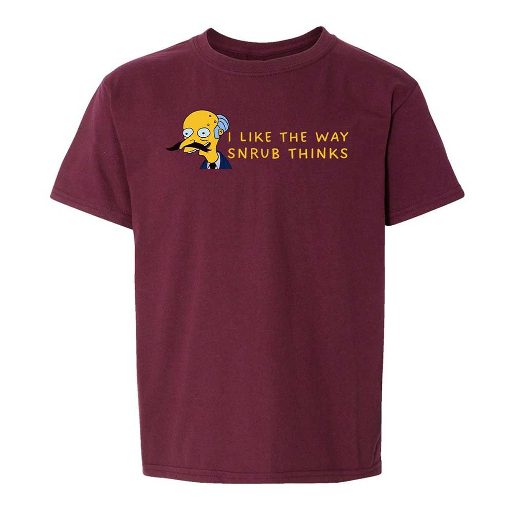 Kids T-Shirt - 5FJ2V2SS - Maroon - 14