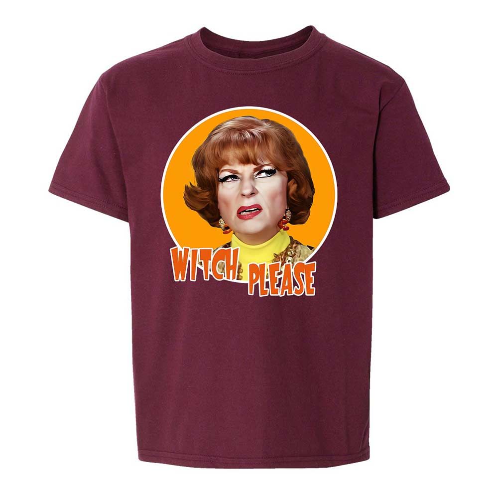 Kids T-Shirt - A1GKXHDB - Maroon - 14