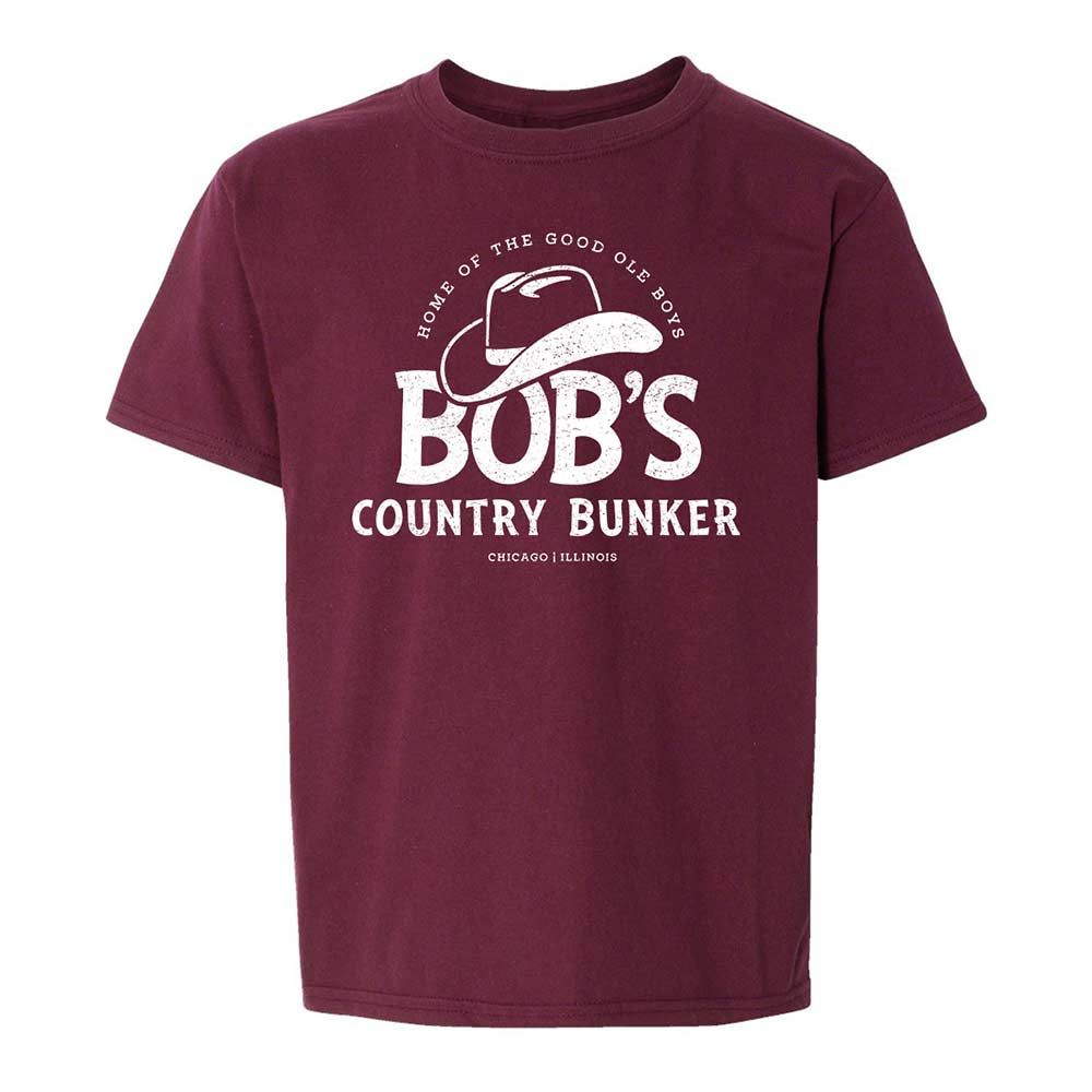 Kids T-Shirt - 5VJM3D15 - Maroon - 14