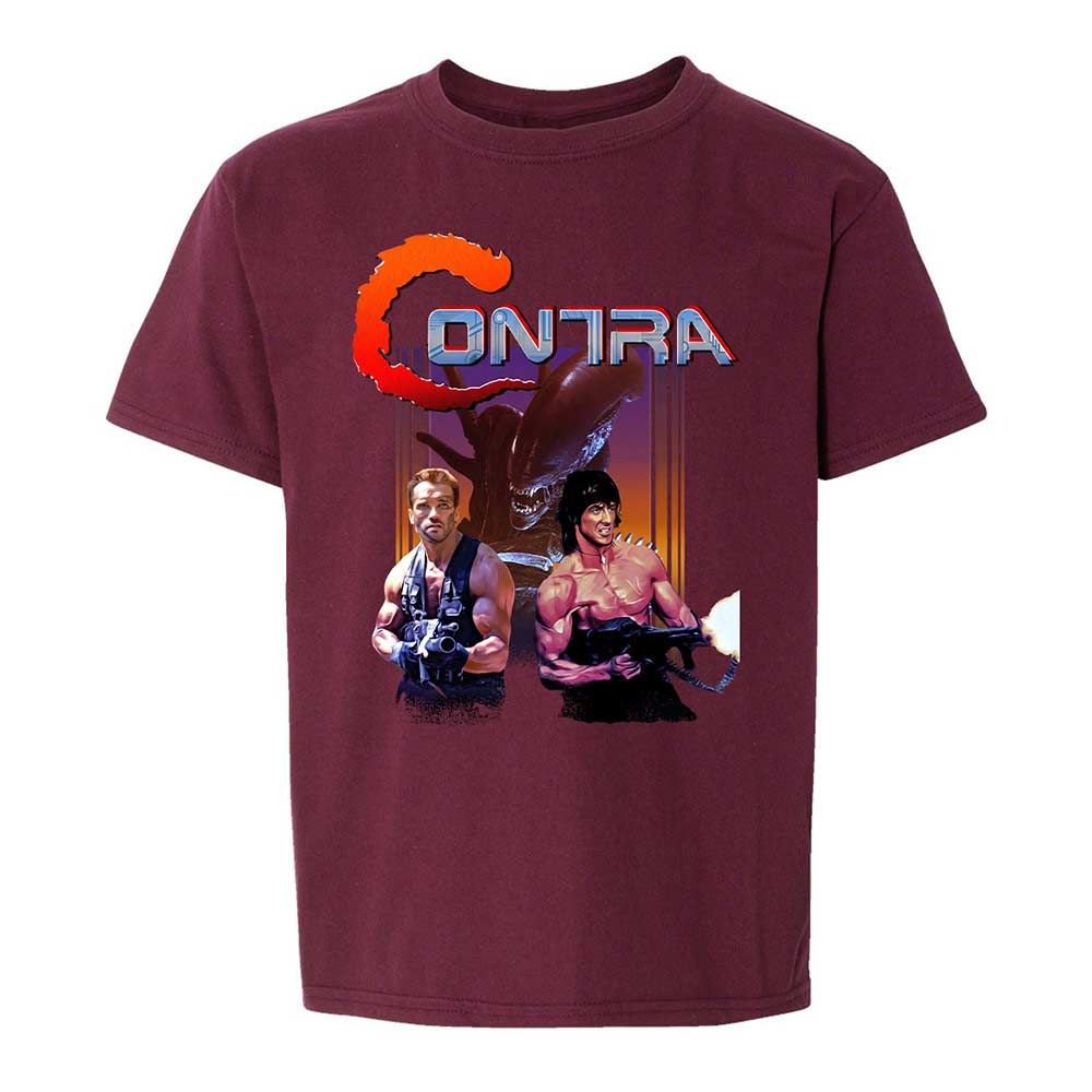 Kids T-Shirt - DZQV47D1 - Maroon - 14