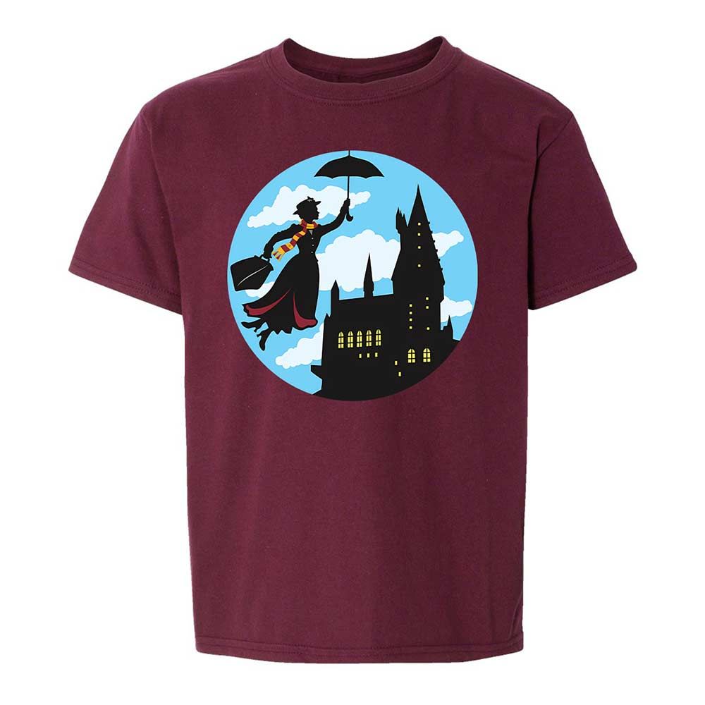 Kids T-Shirt - XTANGD71 - Maroon - 14