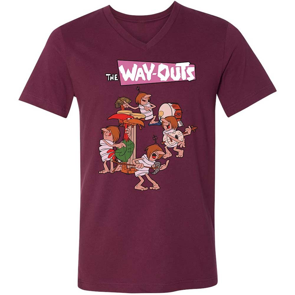 The Way-Outs Groovy 60's - Maroon - 14