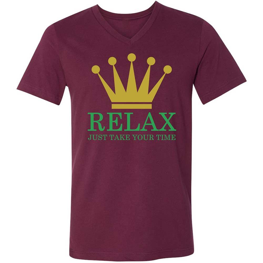 Relax Just Take Your Time - Maroon - 14