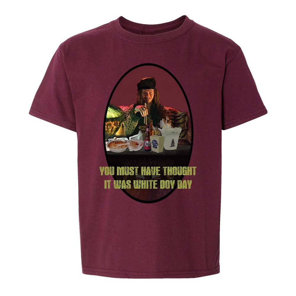 Kids T-Shirt - 78EZZDQR - Maroon - 14
