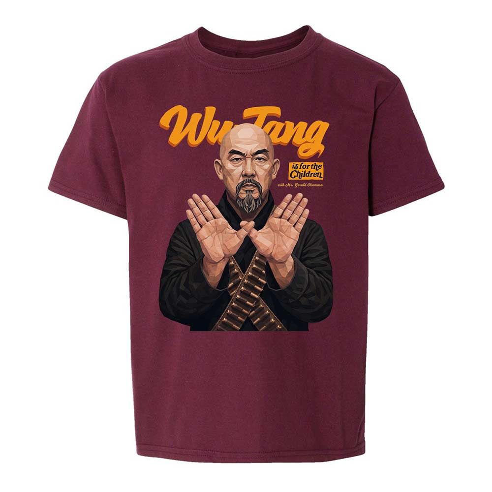 Kids T-Shirt - 3UAN9B2C - Maroon - 14