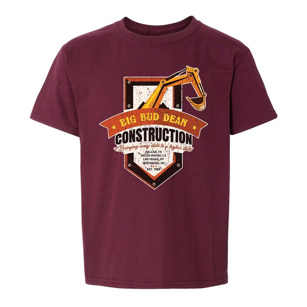 Kids T-Shirt - HKAA7SDW - Maroon - 14