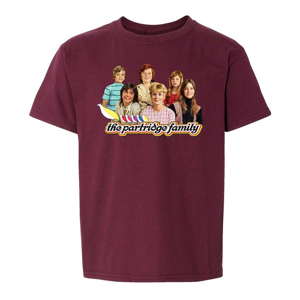 Kids T-Shirt - W2V8CQNX - Maroon - 14