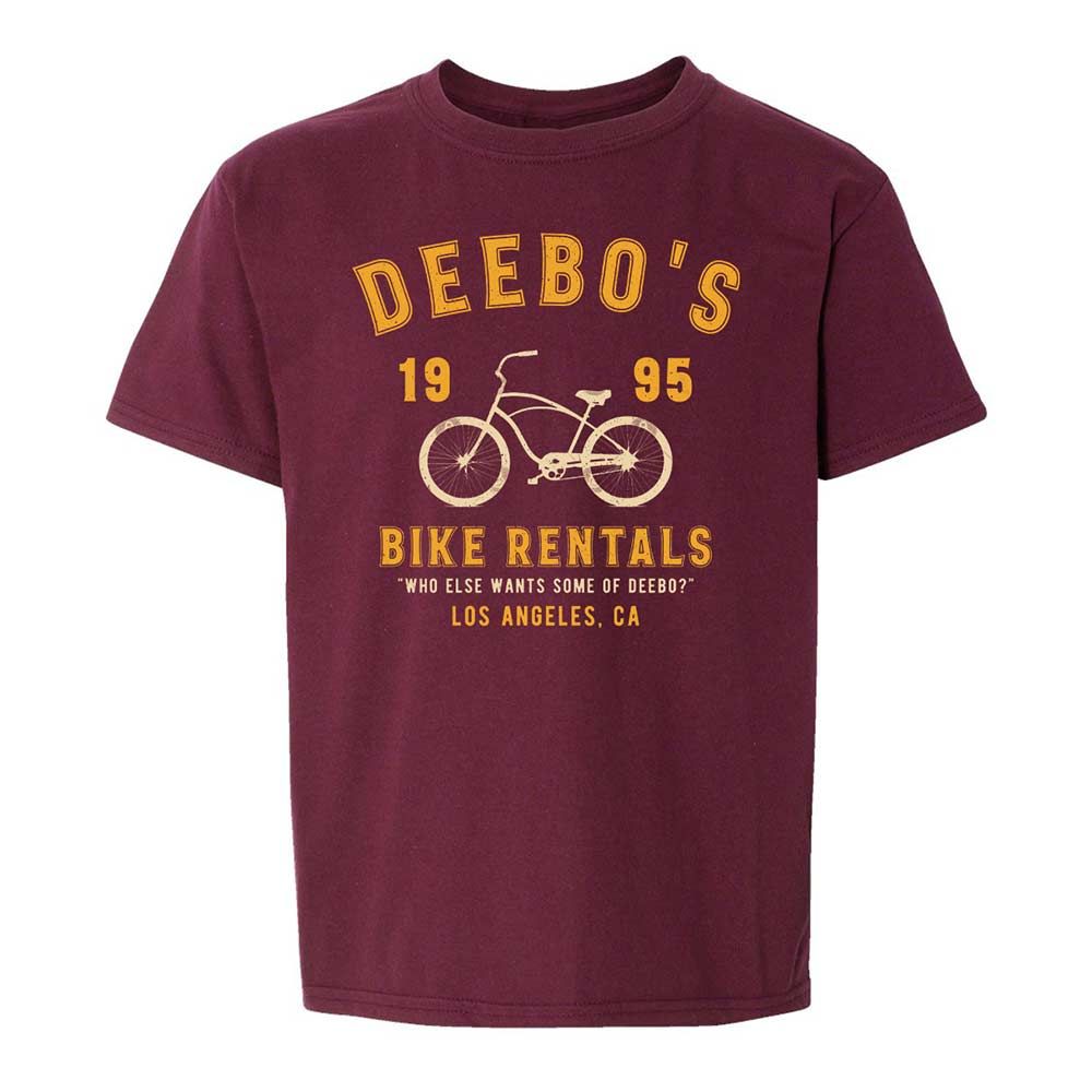 Kids T-Shirt - 3SXUQNBN - Maroon - 14