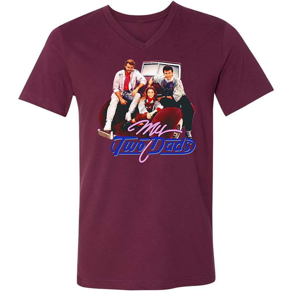My Two Dads - Maroon - 14