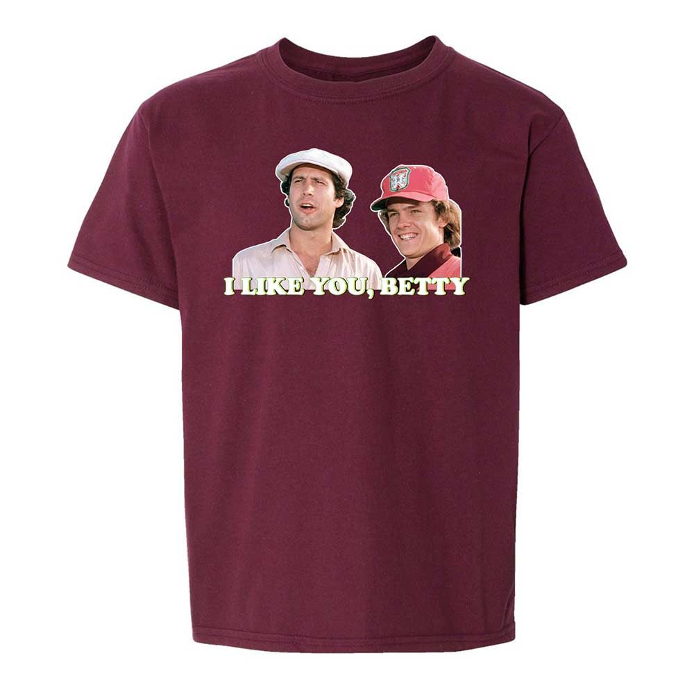 Kids T-Shirt - H9UGDBTZ - Maroon - 14