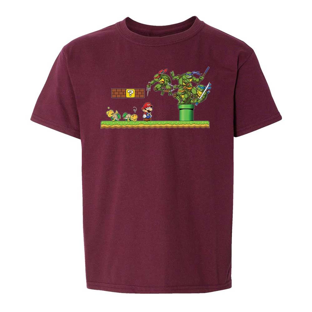 Kids T-Shirt - TDPR4FDT - Maroon - 14