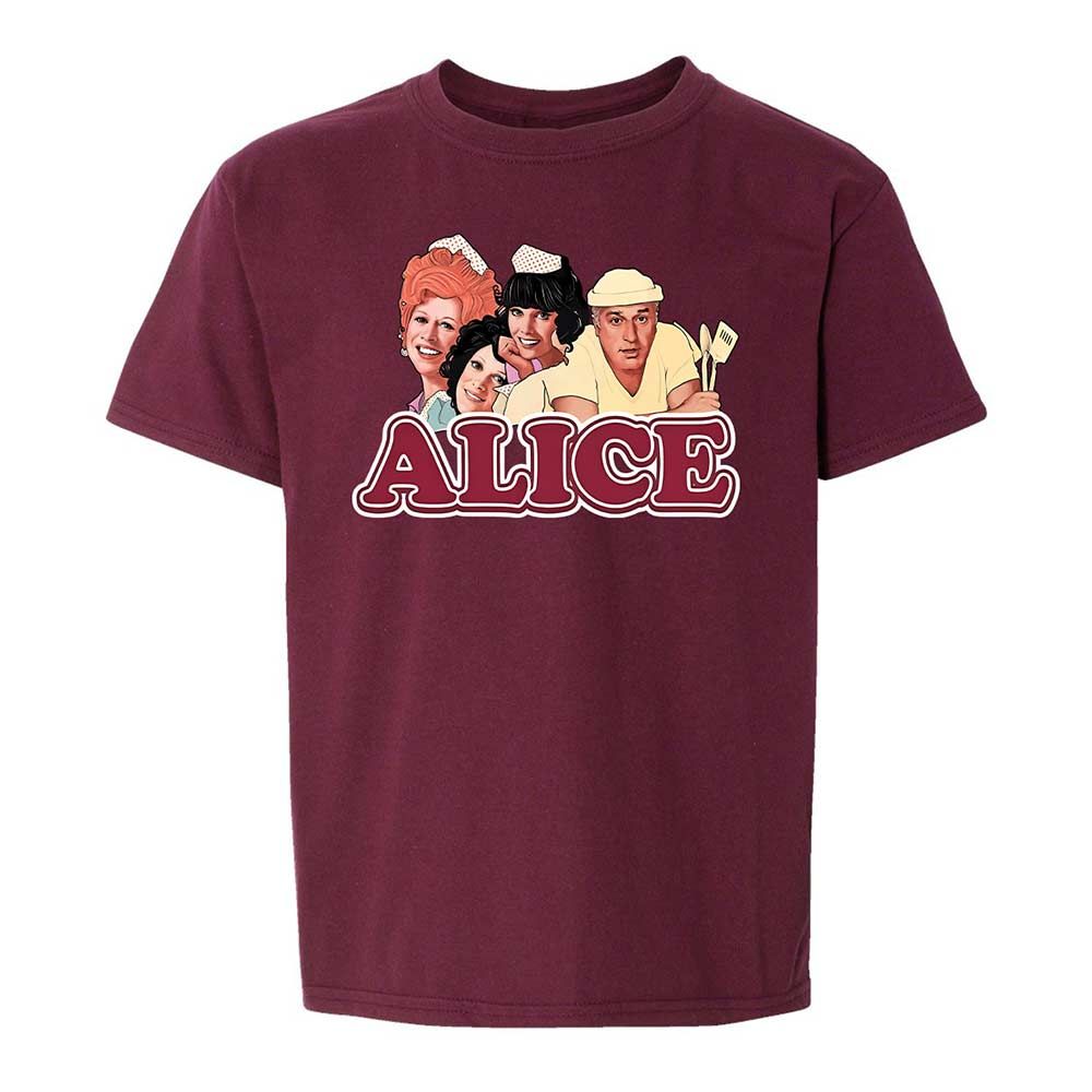 Kids T-Shirt - JKRP7Q53 - Maroon - 14