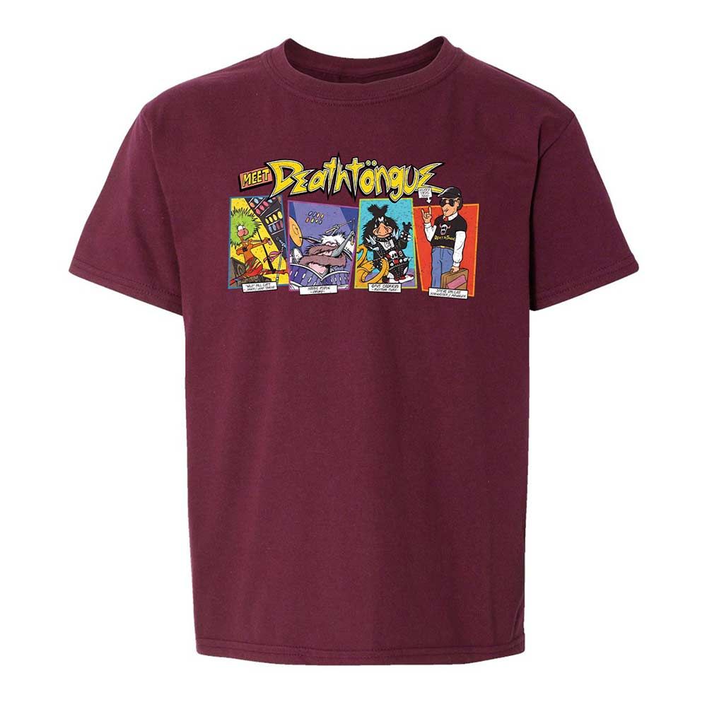 Kids T-Shirt - XANZYKRX - Maroon - 14
