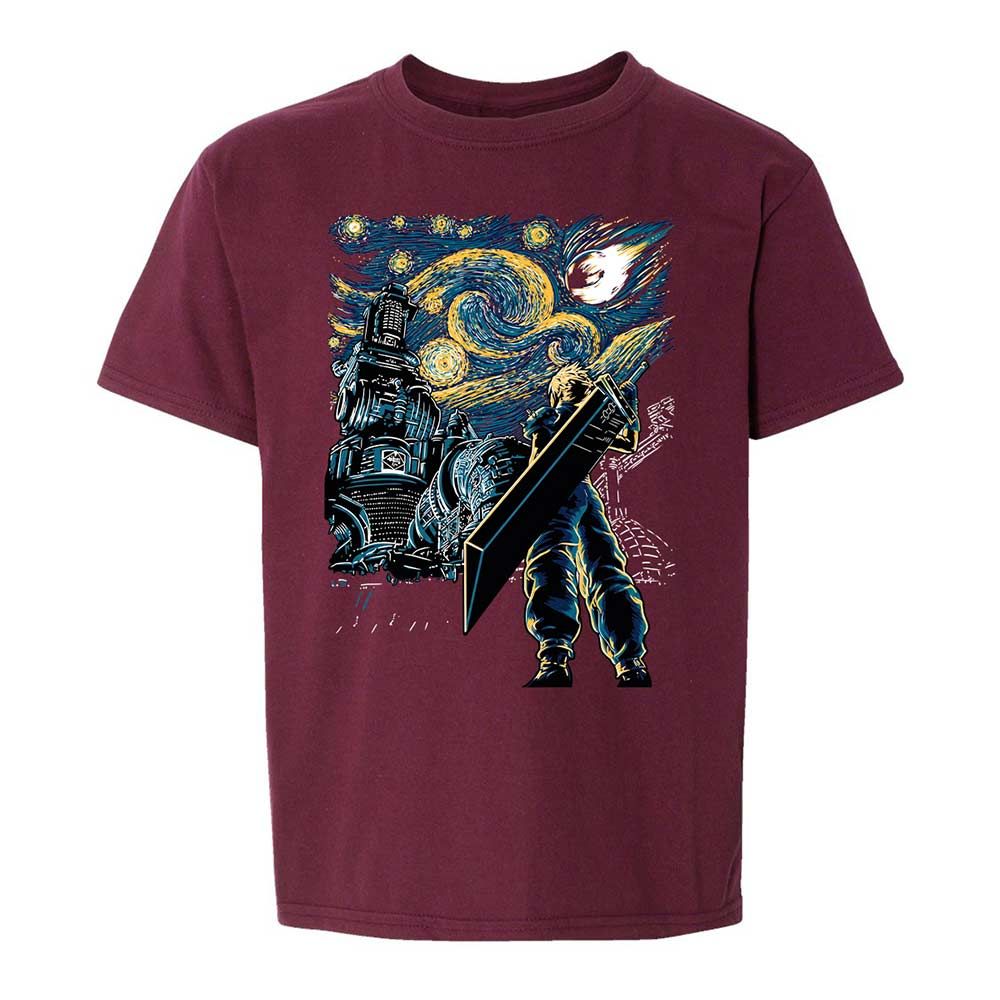Kids T-Shirt - GHZ47T7L - Maroon - 14