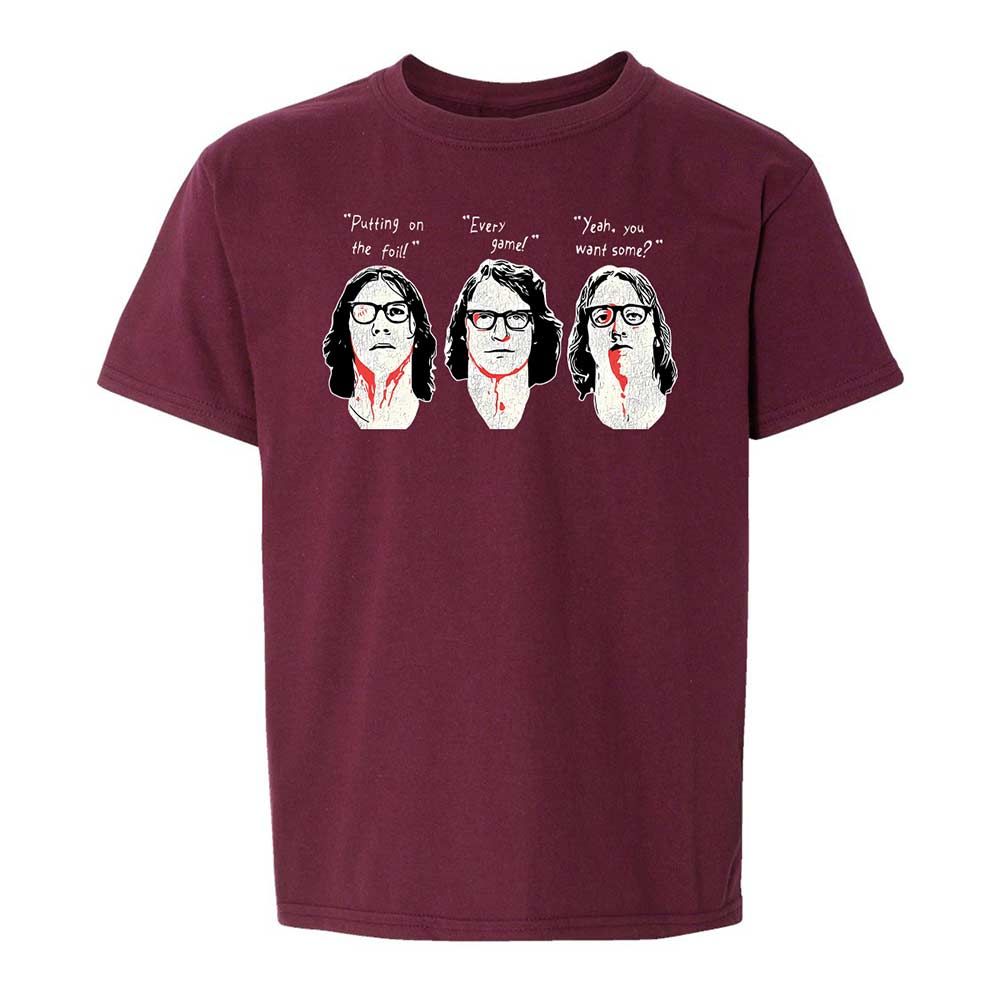 Kids T-Shirt - 89X6X7KB - Maroon - 14