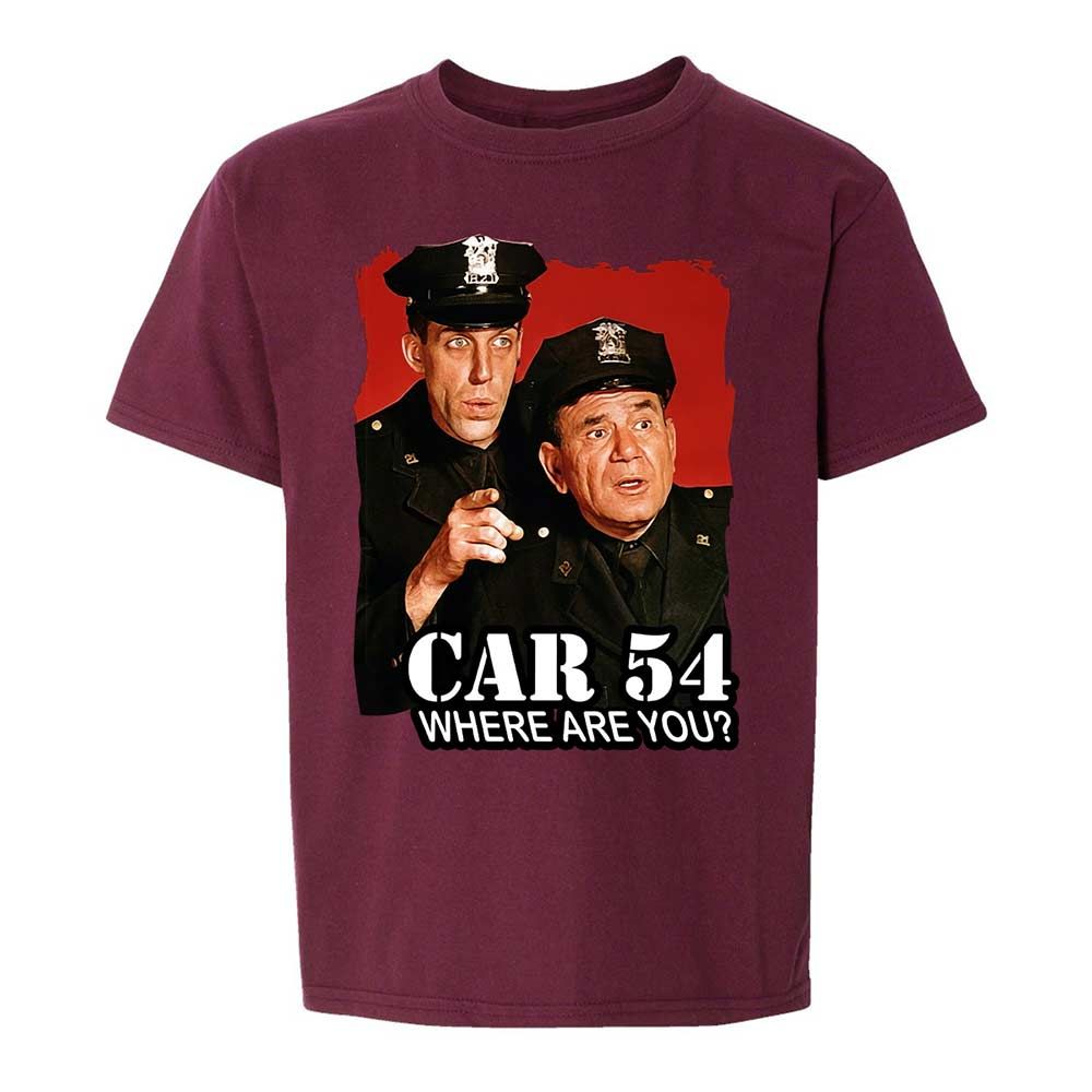Kids T-Shirt - AU7XJ2BJ - Maroon - 14