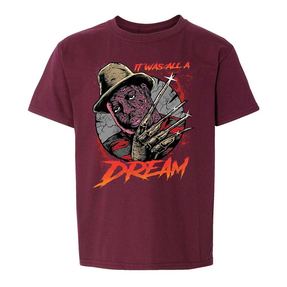 Kids T-Shirt - XAREMRD7 - Maroon - 14