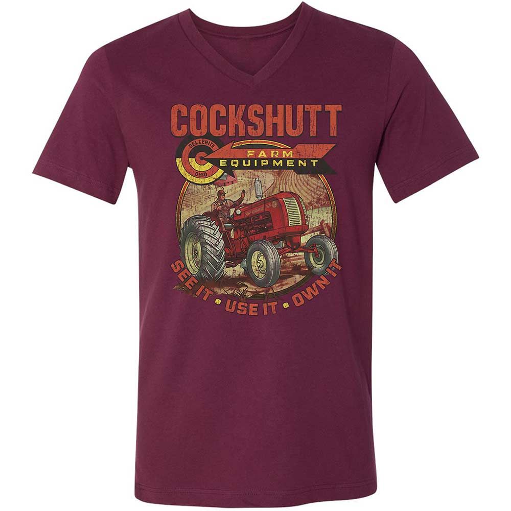 Farm Equipment - Maroon - 14