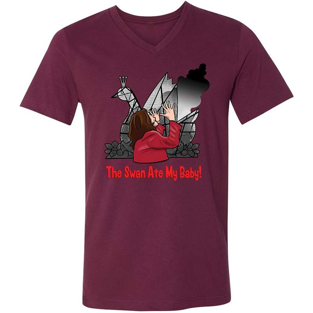 The Swan Ate My Baby - Maroon - 14