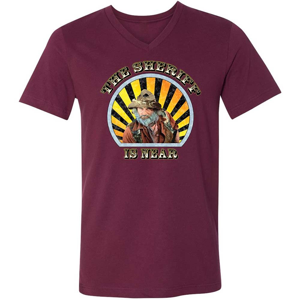 The Sheriff Is Near - Maroon - 14