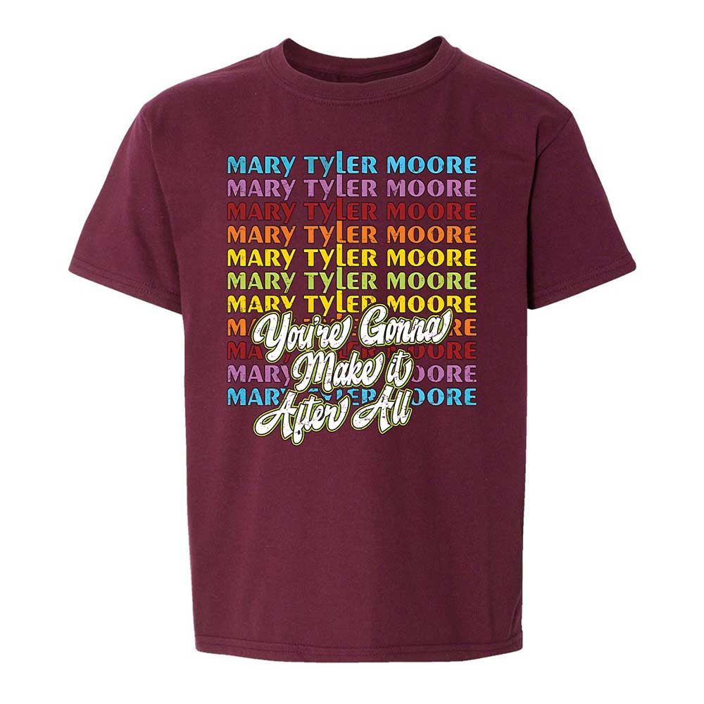 Kids T-Shirt - 8YDDG4BU - Maroon - 14