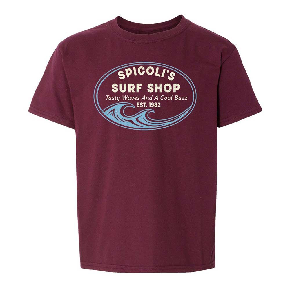 Kids T-Shirt - QJ17FGJQ - Maroon - 14