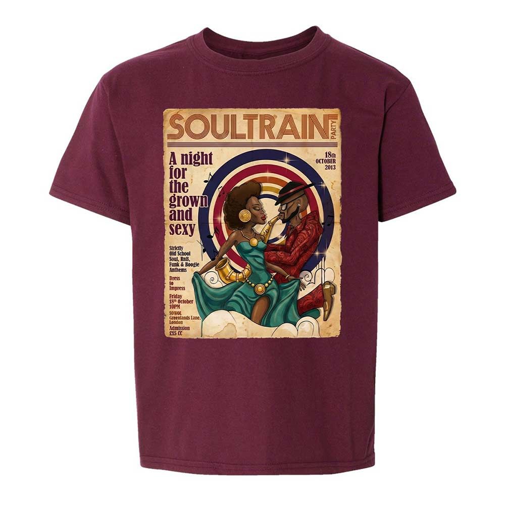 Kids T-Shirt - PX8RQUYA - Maroon - 14