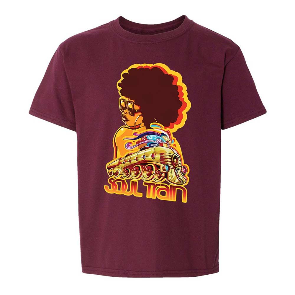 Kids T-Shirt - T2NQ4XRD - Maroon - 14