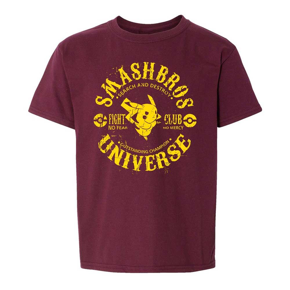 Kids T-Shirt - MFGSQC72 - Maroon - 14