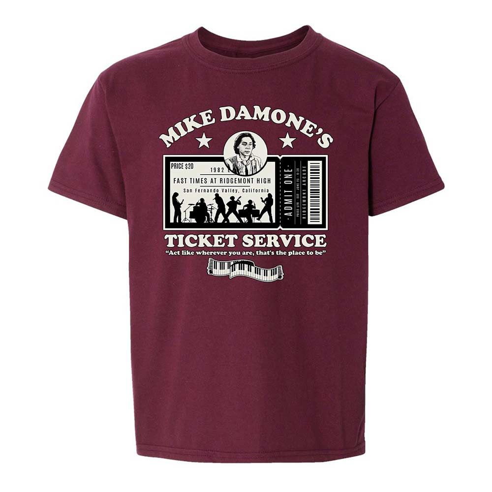 Damone's Ticket Service - Maroon - 14