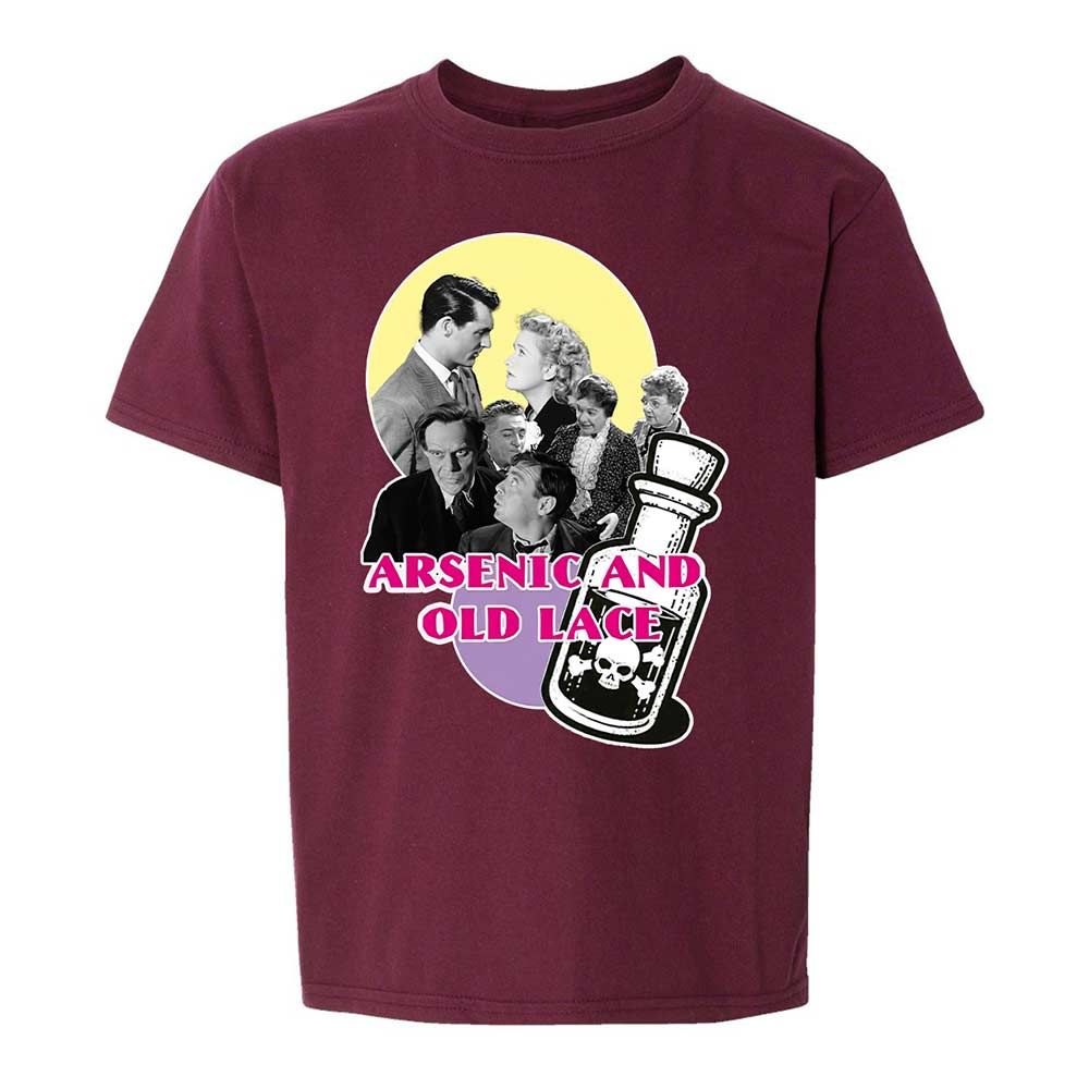 Kids T-Shirt - P1FWZM5Z - Maroon - 14