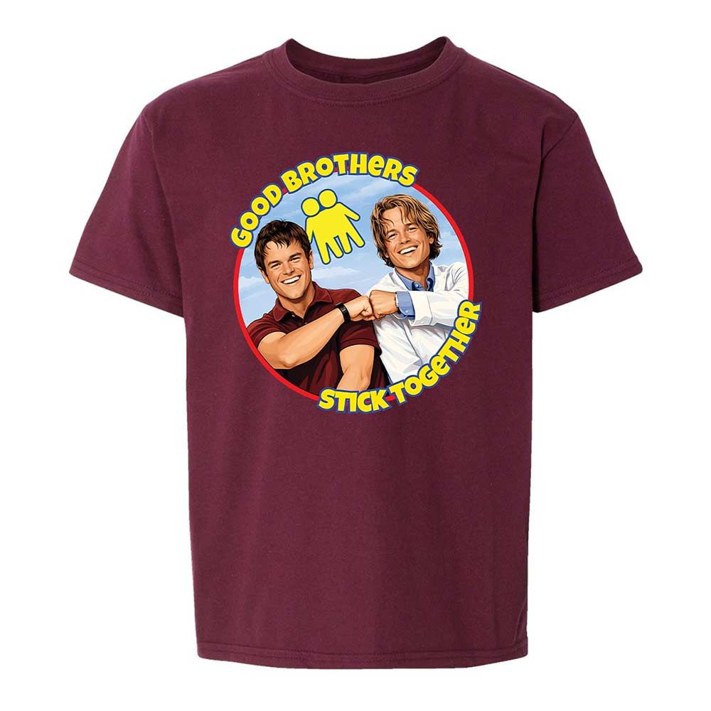 Kids T-Shirt - CPRYJS6L - Maroon - 14
