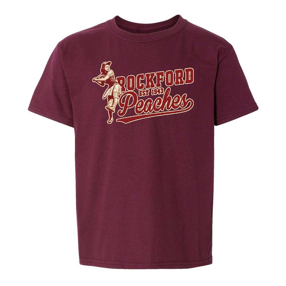 Kids T-Shirt - CECPZV5Z - Maroon - 14
