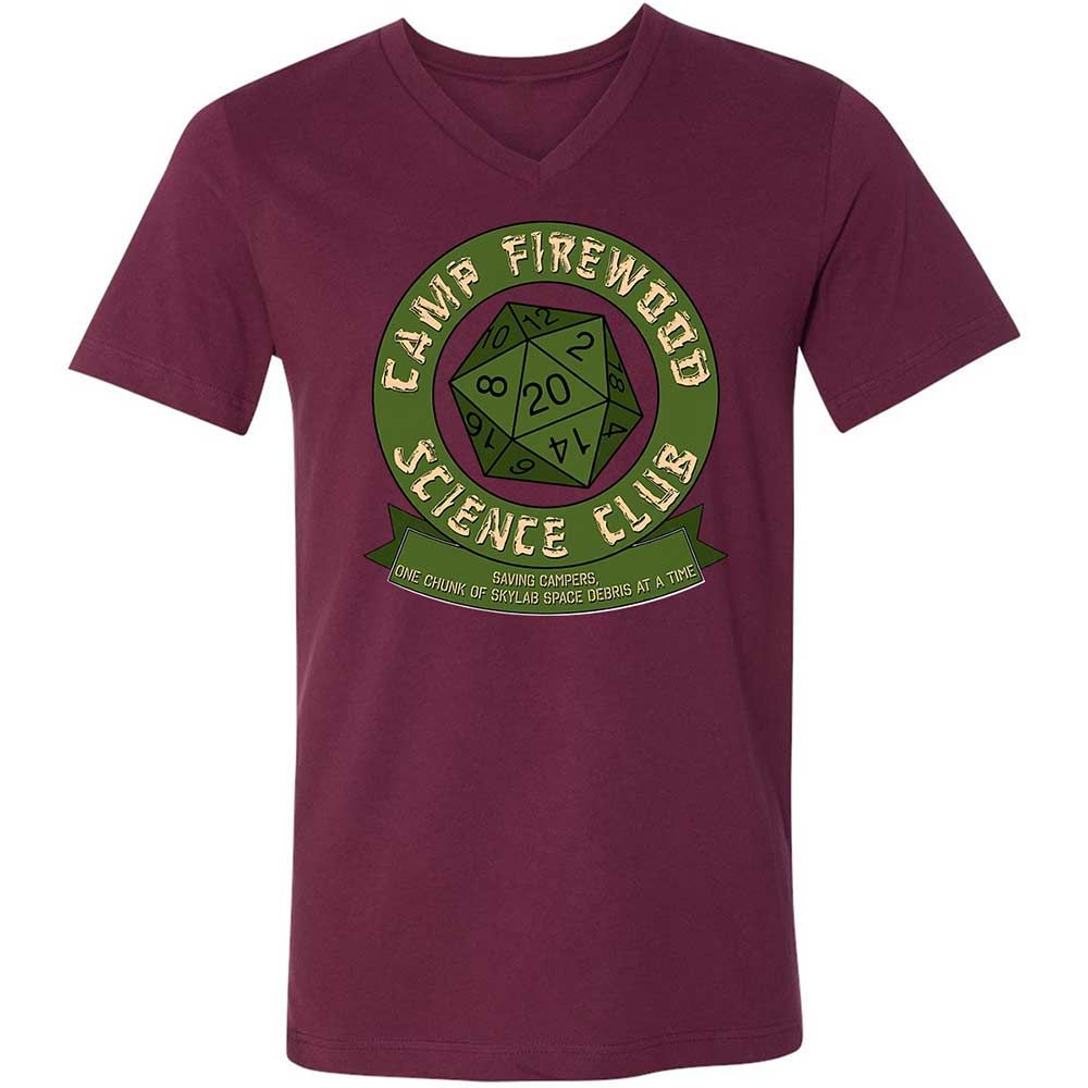 Camp Firewood Science Club - Maroon - 14