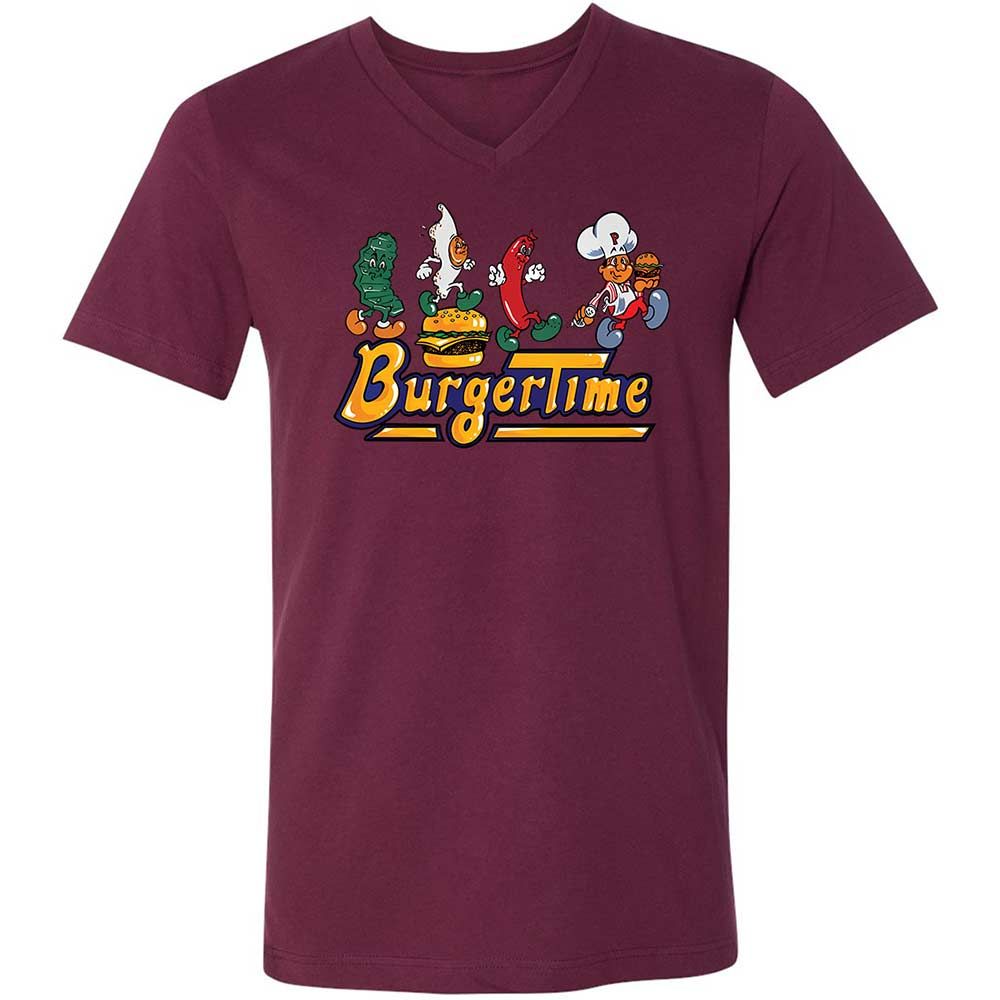 BurgerTime - Maroon - 14
