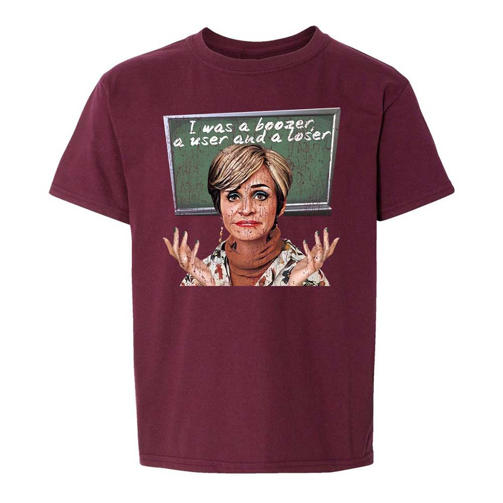 Kids T-Shirt - 91PE7AHD - Maroon - 14