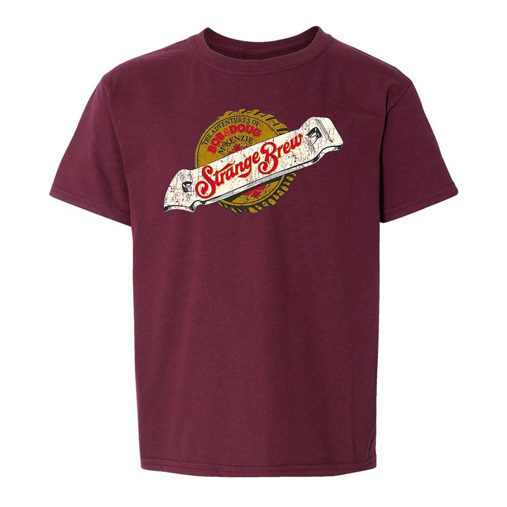 Kids T-Shirt - 4H8NHK1B - Maroon - 14