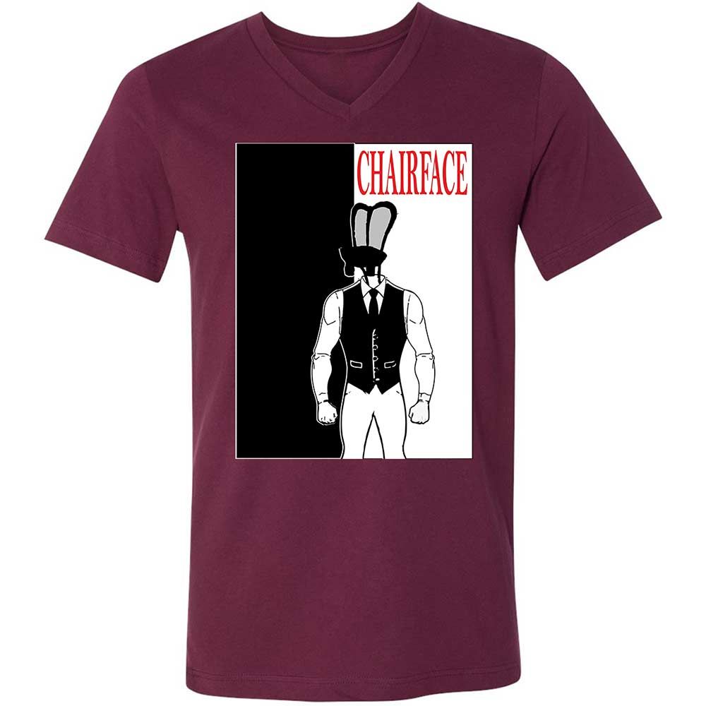 Chairface - Maroon - 14