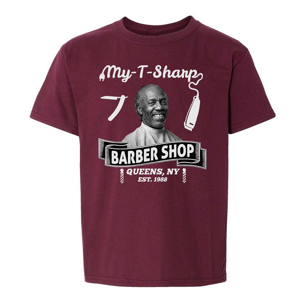 Kids T-Shirt - V7P1ZZ6N - Maroon - 14