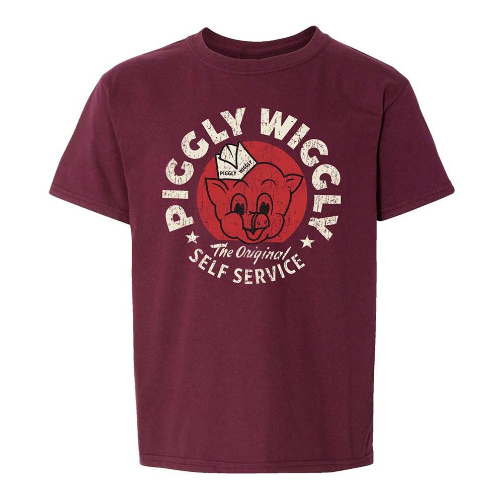 Kids T-Shirt - YSXS8KHH - Maroon - 14