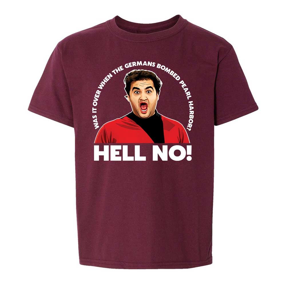 Kids T-Shirt - NYYYFWEC - Maroon - 14