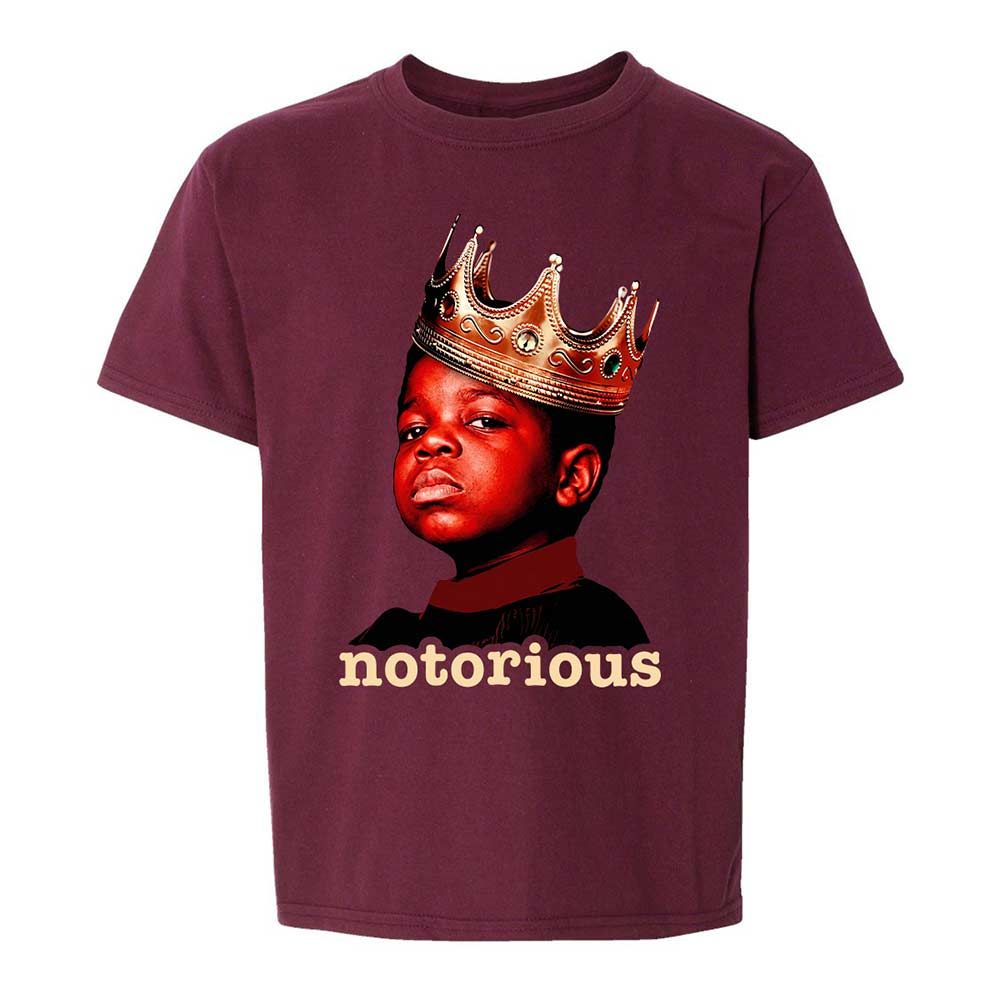 Biggie Smalls Crown - Maroon - 14