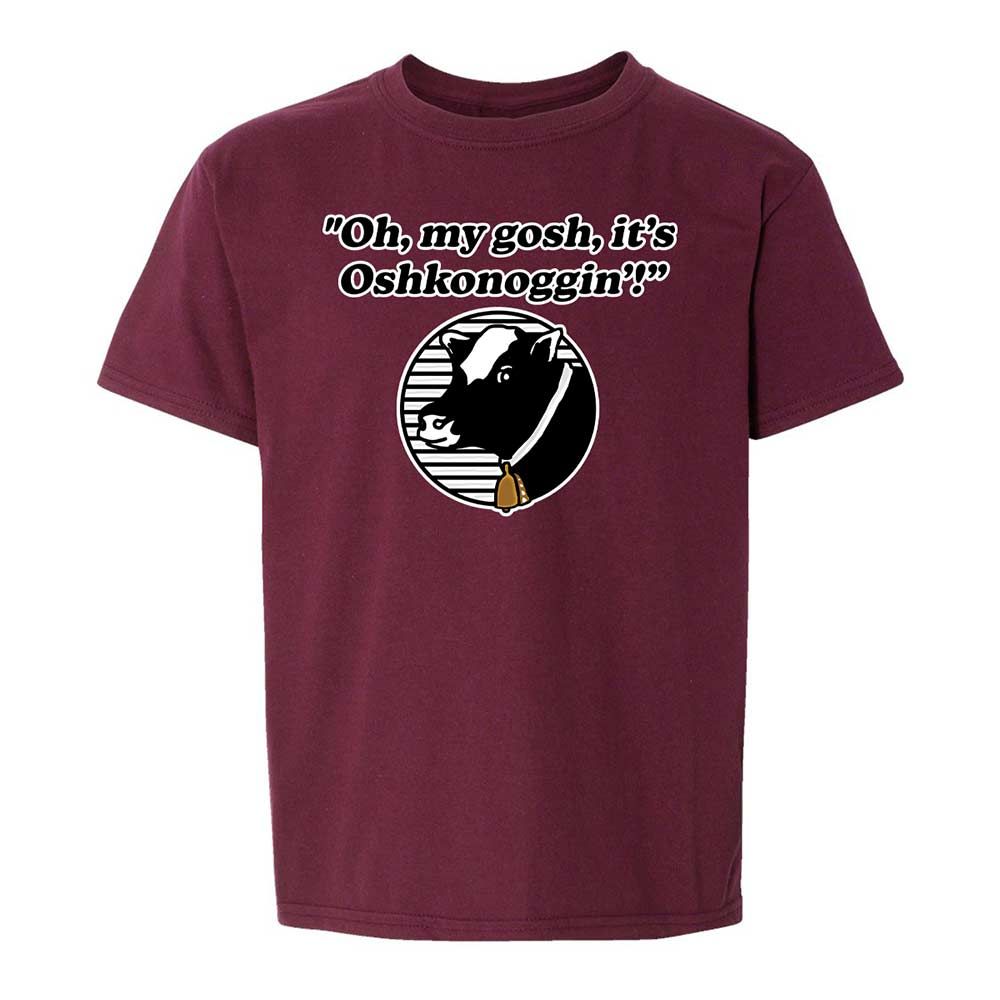 Kids T-Shirt - 48JA47P2 - Maroon - 14