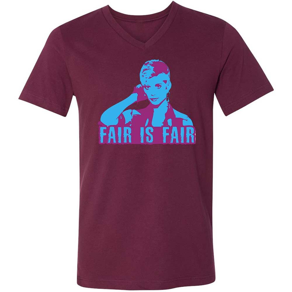 Fair is Fair - Maroon - 14