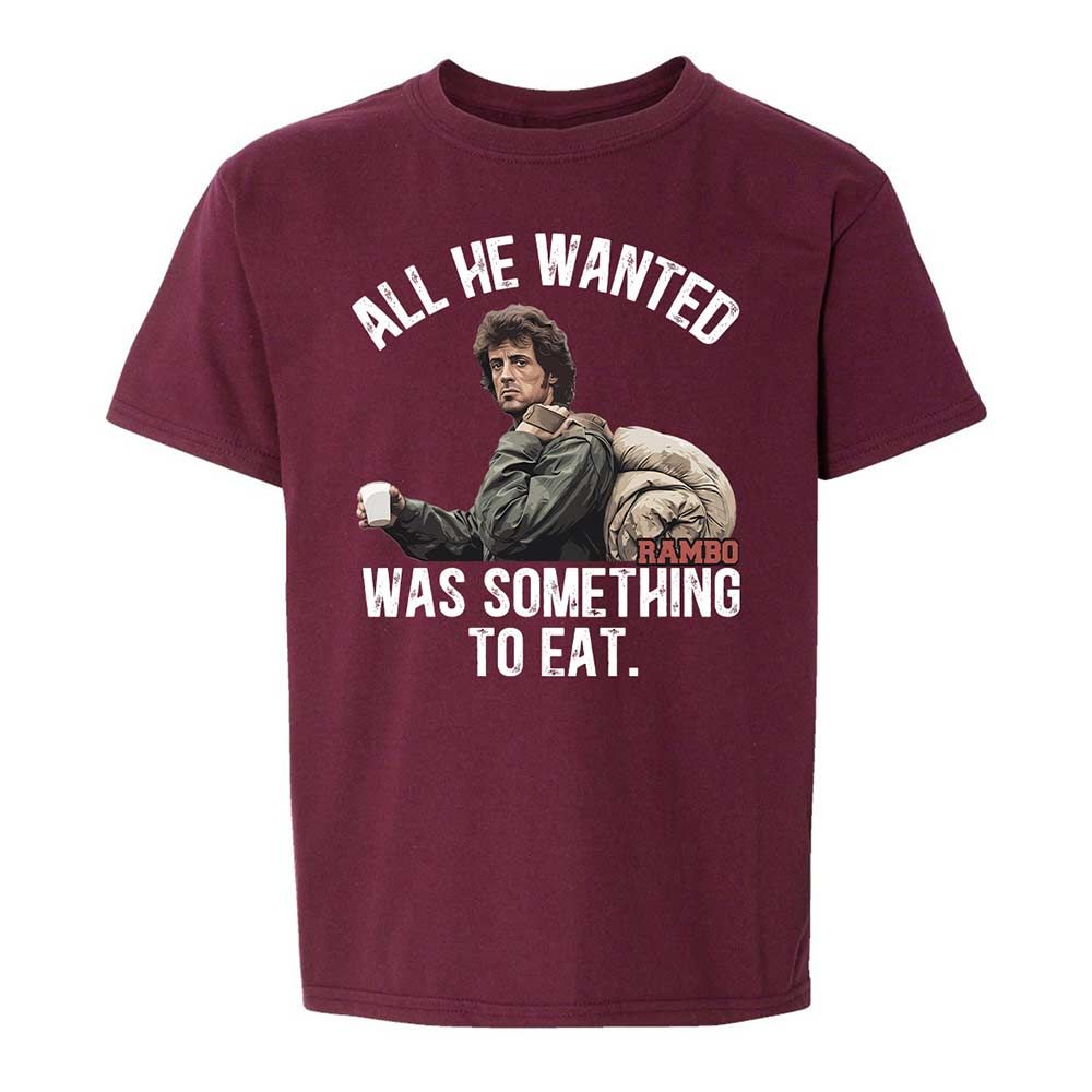 Kids T-Shirt - R97E3YMT - Maroon - 14