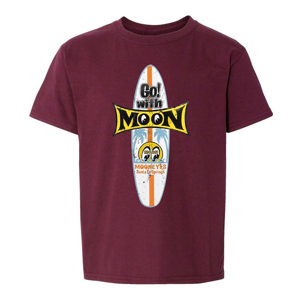 Kids T-Shirt - W37D8LGY - Maroon - 14