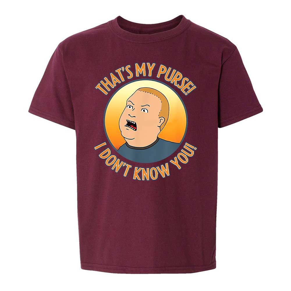 Kids T-Shirt - YSPTNDHT - Maroon - 14