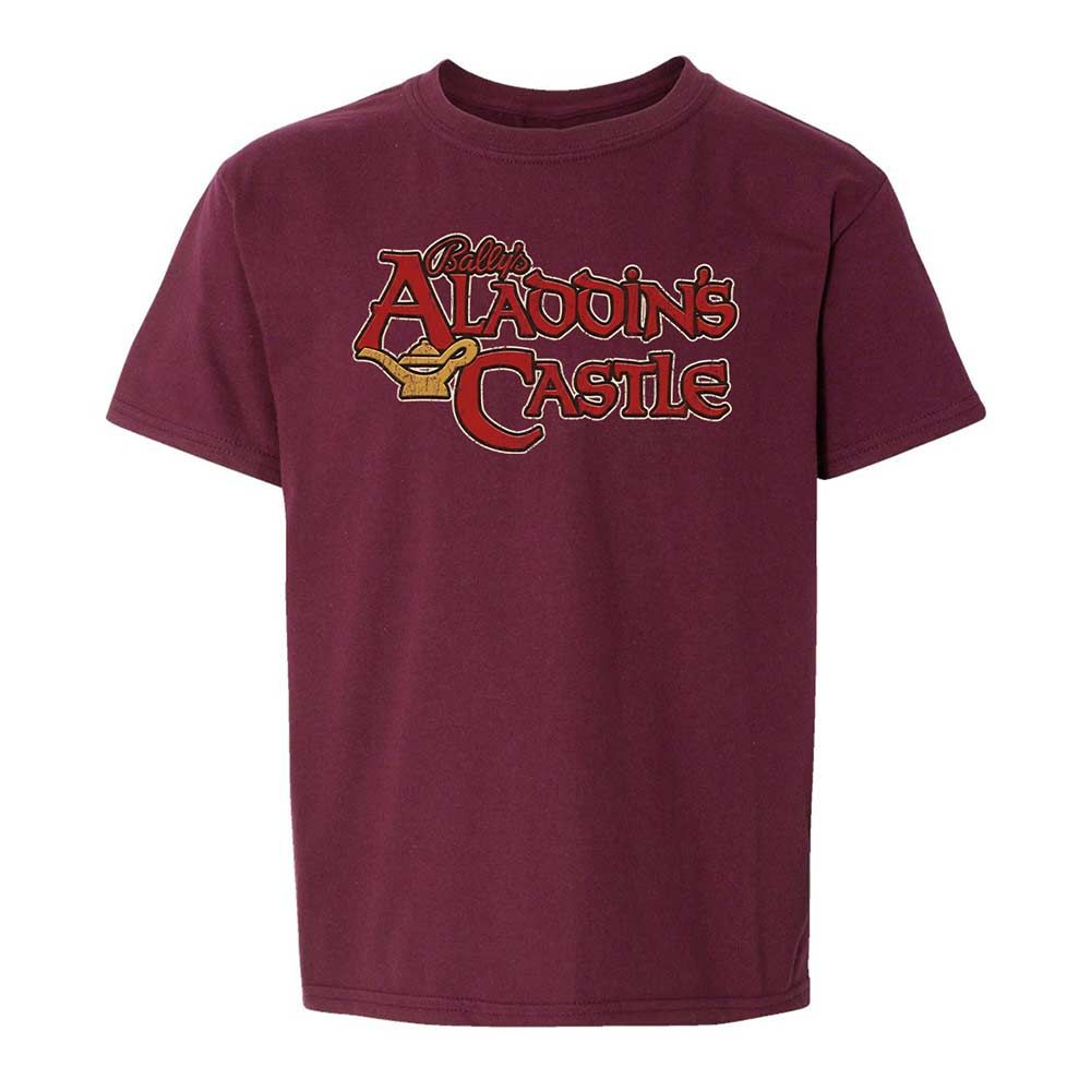 Kids T-Shirt - 76N1FQNQ - Maroon - 14
